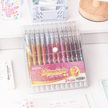 Vibrant Glitter Gel Pen Collection ✨🎨