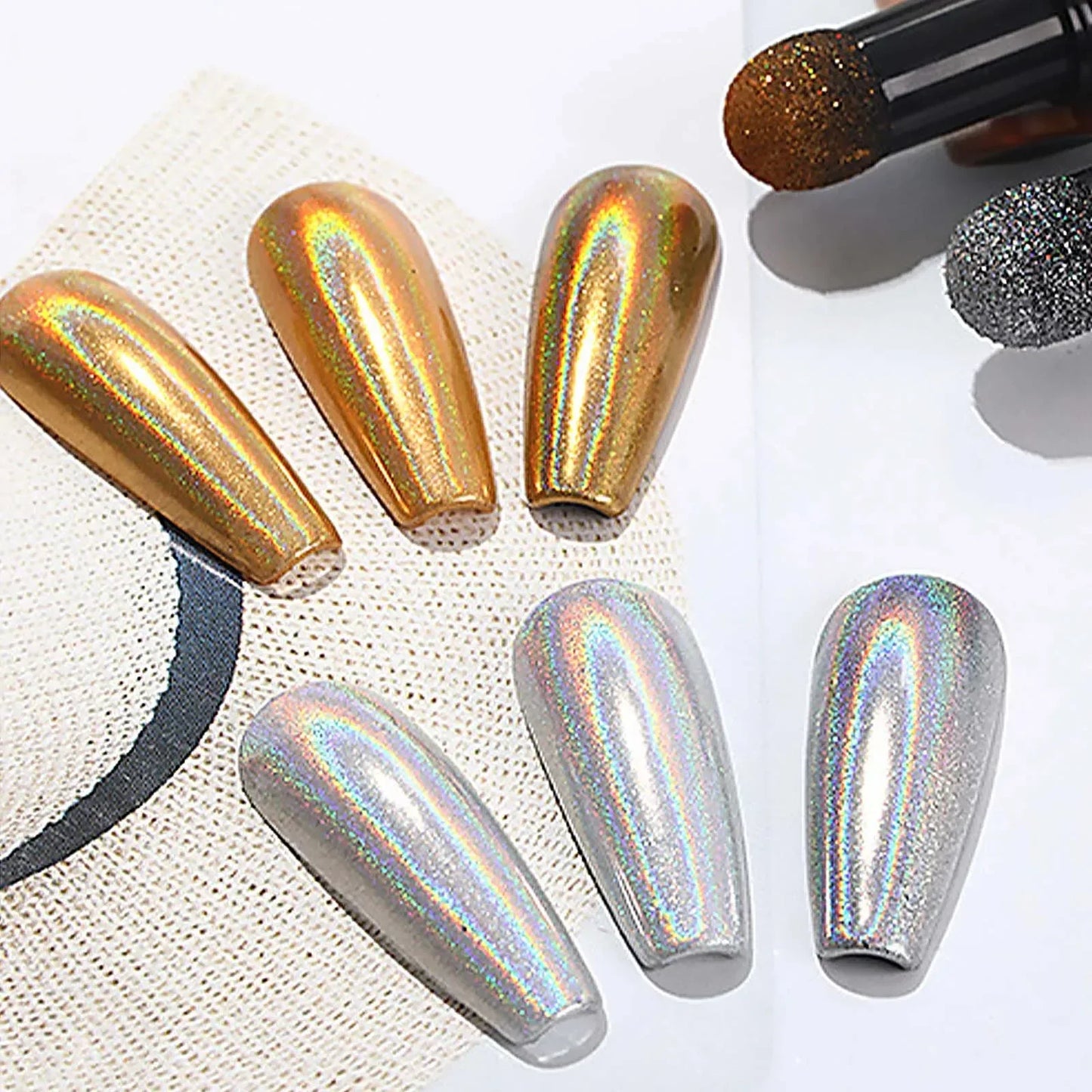 Mirror Effect Nail Art Powder Stick