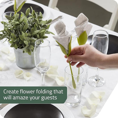 Elegant Floral Napkin Holders For Tables