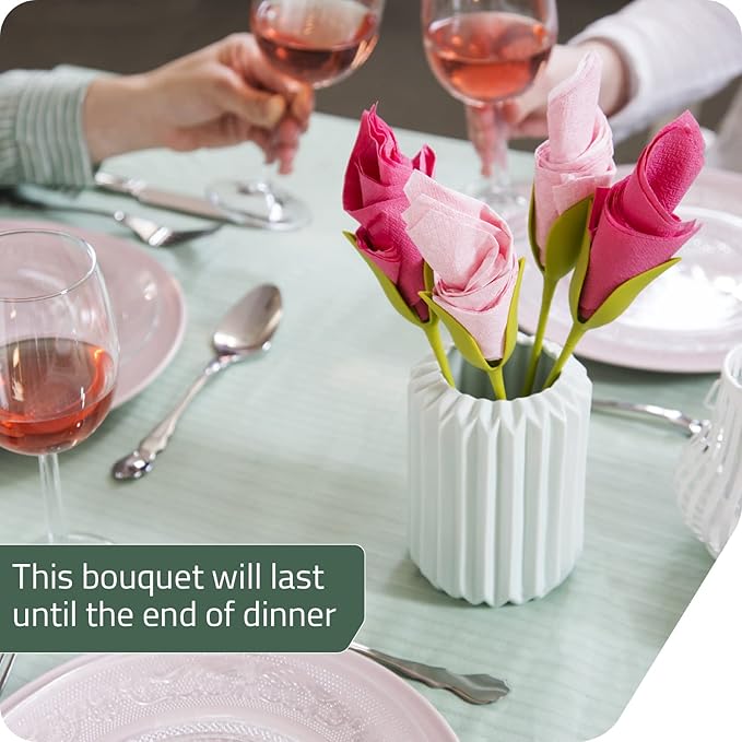 Elegant Floral Napkin Holders For Tables