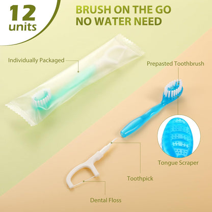 B Rush™ All-in-One Prepasted Toothbrush (3 PCS)