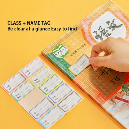 Transparent Paper Sticker Book Cover Film