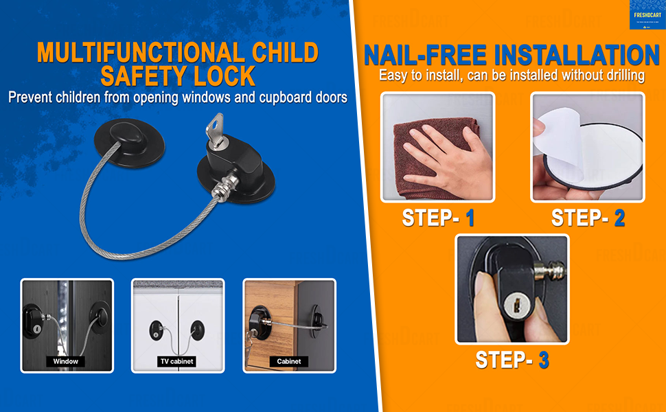 SecureLatch Multi-Purpose Lock