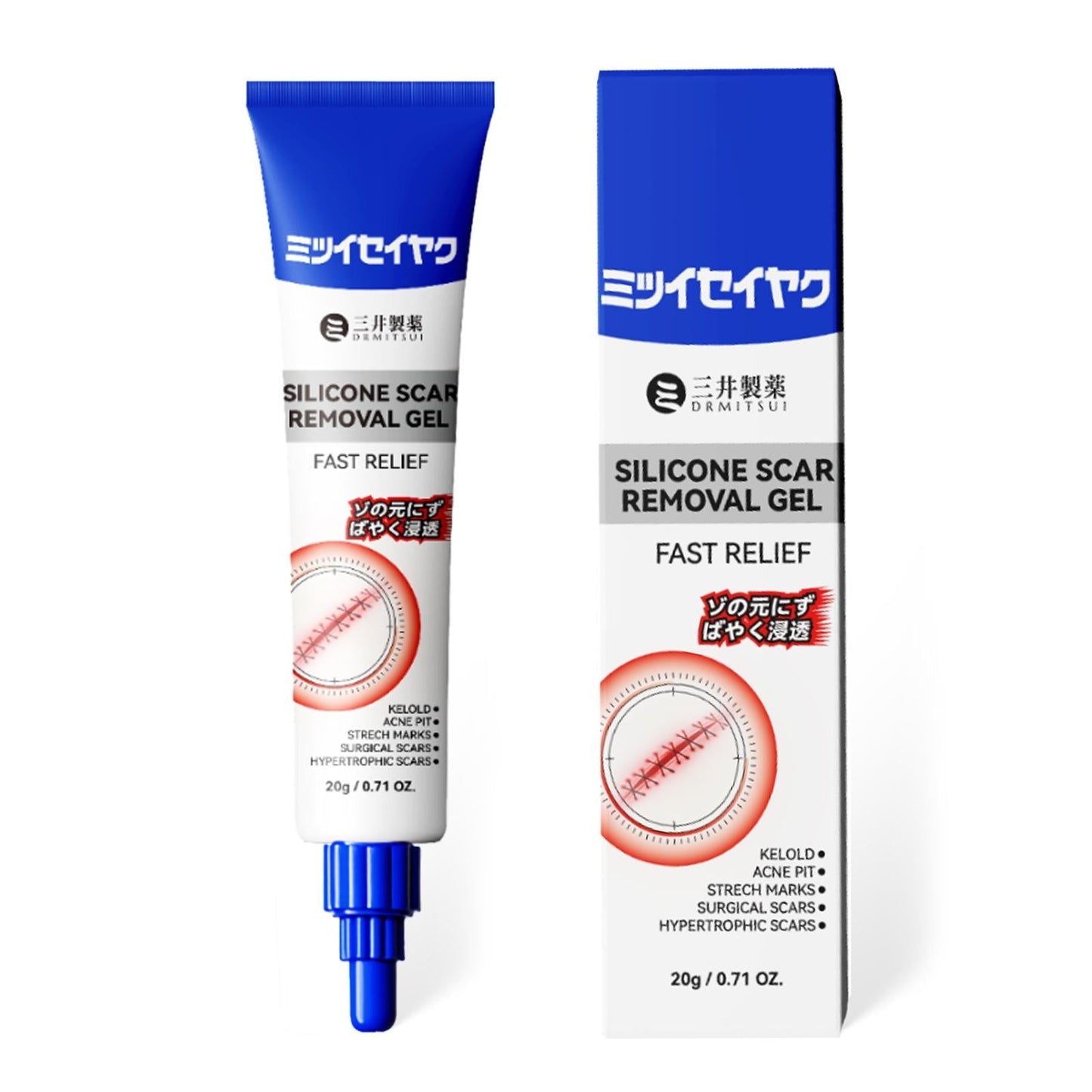 Silicone Scar Cream for Old and New Scars