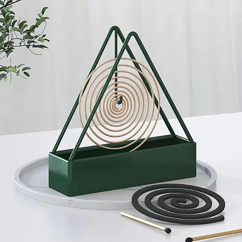 Safe Metal Mosquito Coil Burner Stand