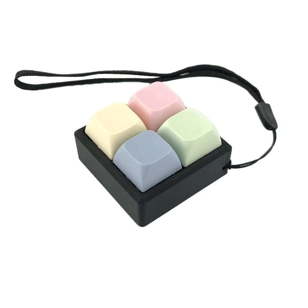 Finger Keyboard Keycap Stress Relief KeyChain
