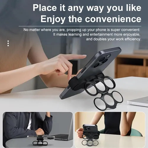 Three-Finger Back Clip Holder