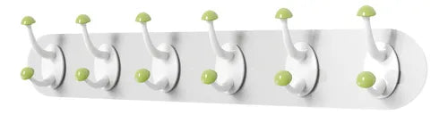 Multifunctional No Drill Six Link Clothes Hook