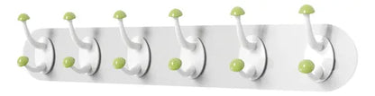 Multifunctional No Drill Six Link Clothes Hook