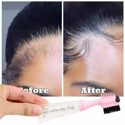 Brush Comb Control Gel Tube Hairdressing Tool