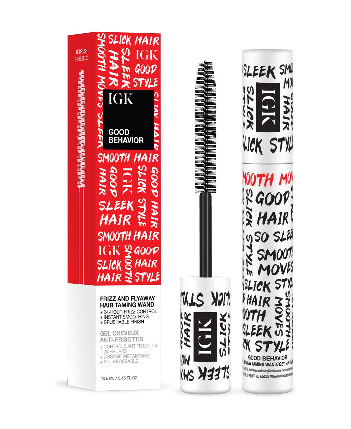 Frizz and Flyaway Lightweight Gel Hair Taming Wand