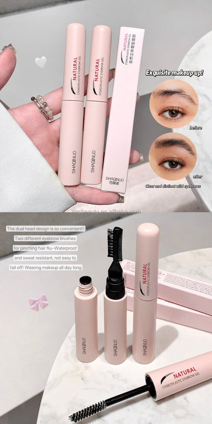 Transparent Brow Fixing Gel with Comb