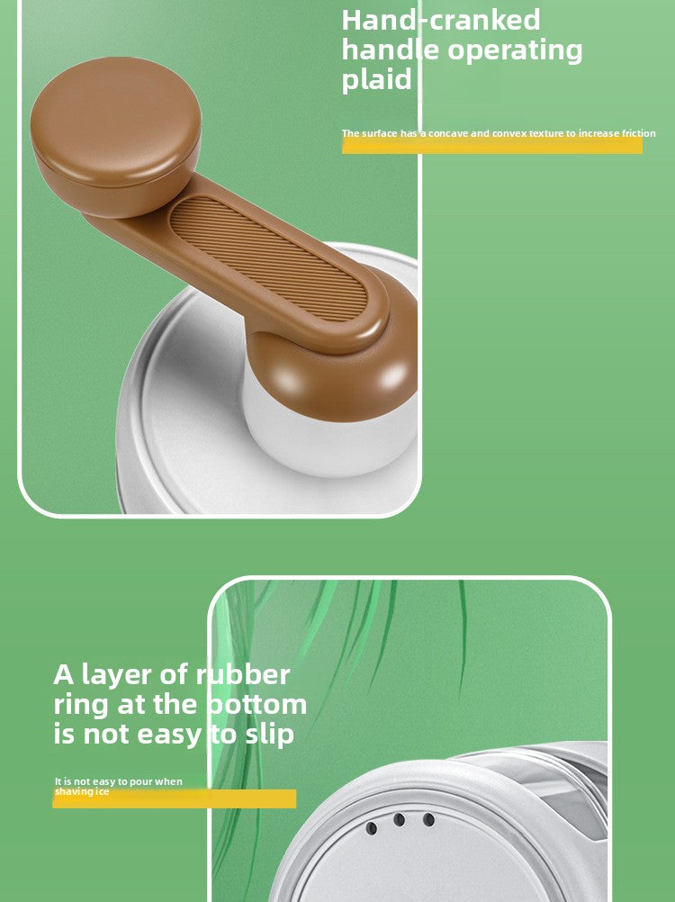 manual ice cream maker