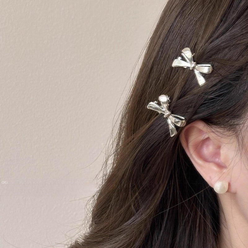 Sweet Cool Personality Bow Hair Clip