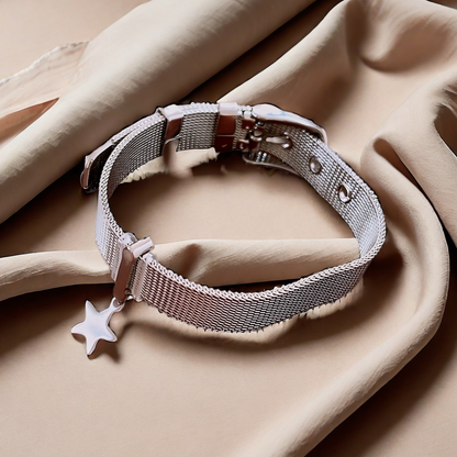 Y2K Star Pendant Adjustable Bracelet