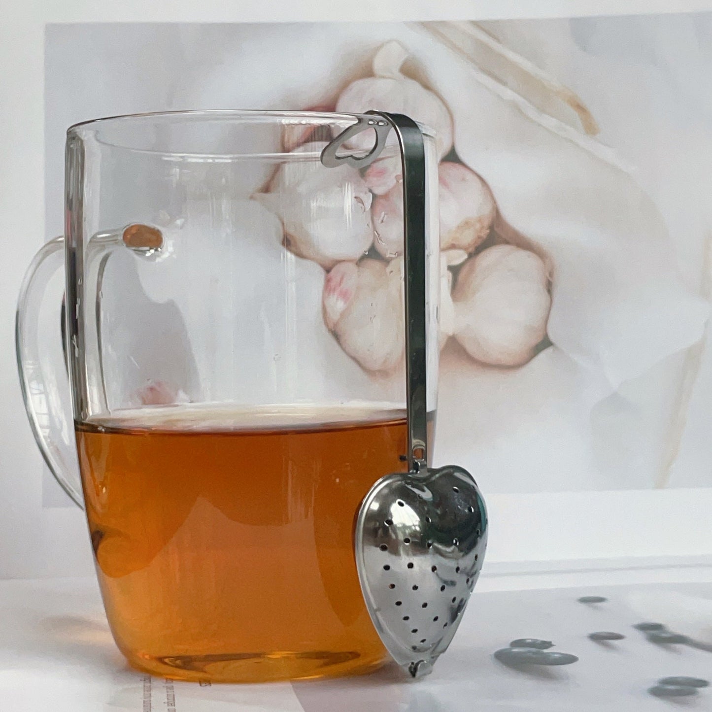Heart-Shaped Tea Infuser Spoon