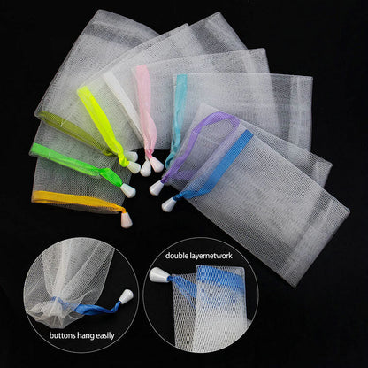 Mesh Soap Pouch(PACK OF 6)