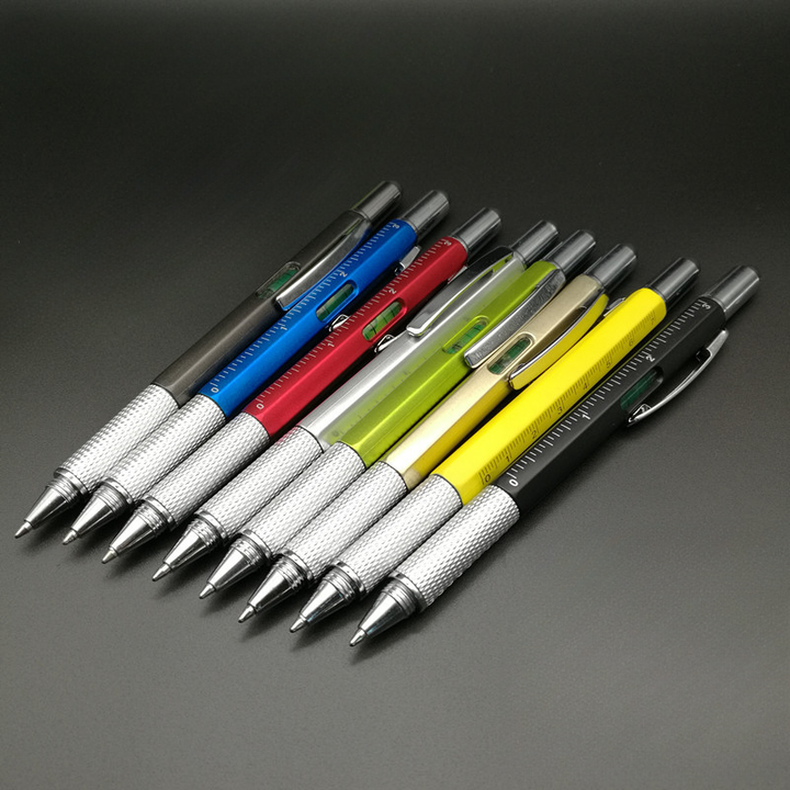6 in 1 Multi Tool Pen Functional Tech Tool Pen