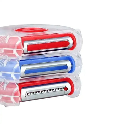 3 in 1 Rotary Round Vegetable Fruit Peeler Cutter