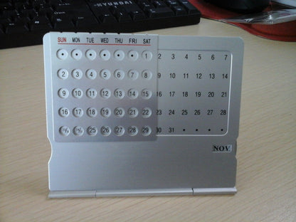 Mini Calendar for Tables