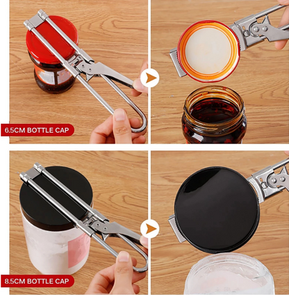 Multi-function jar opener