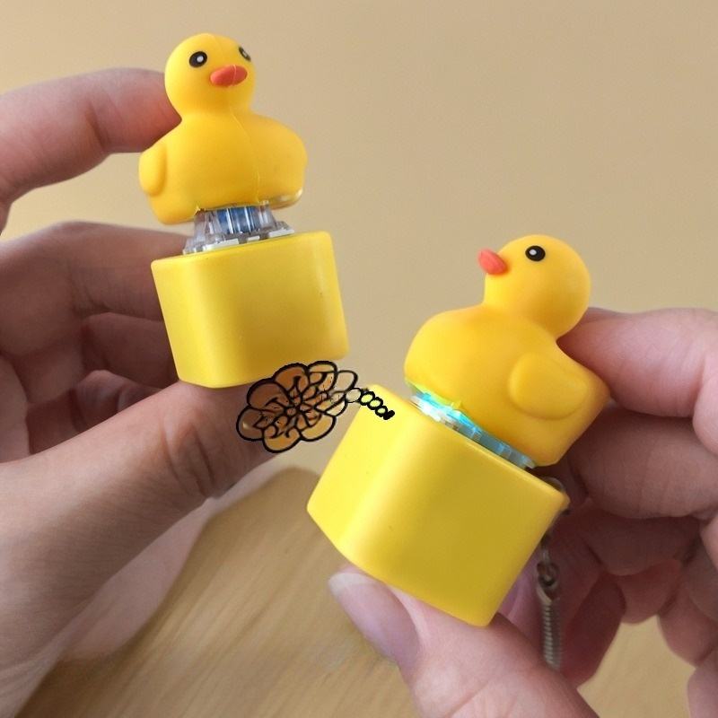 🐥 Duckeys Mini Mechanical Keychain — The Cutest Click Ever!