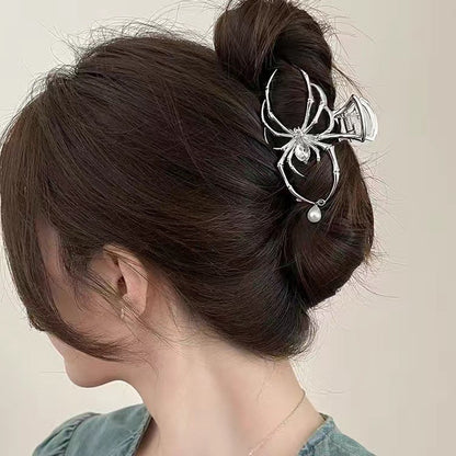Metal Spider Shark Claw Clip