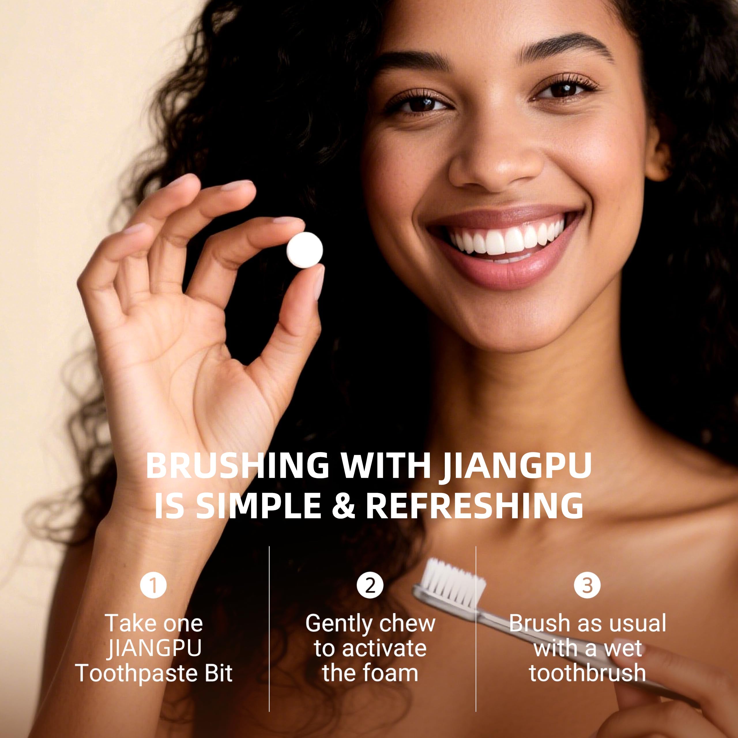 Nano Solid Toothpaste Tablets