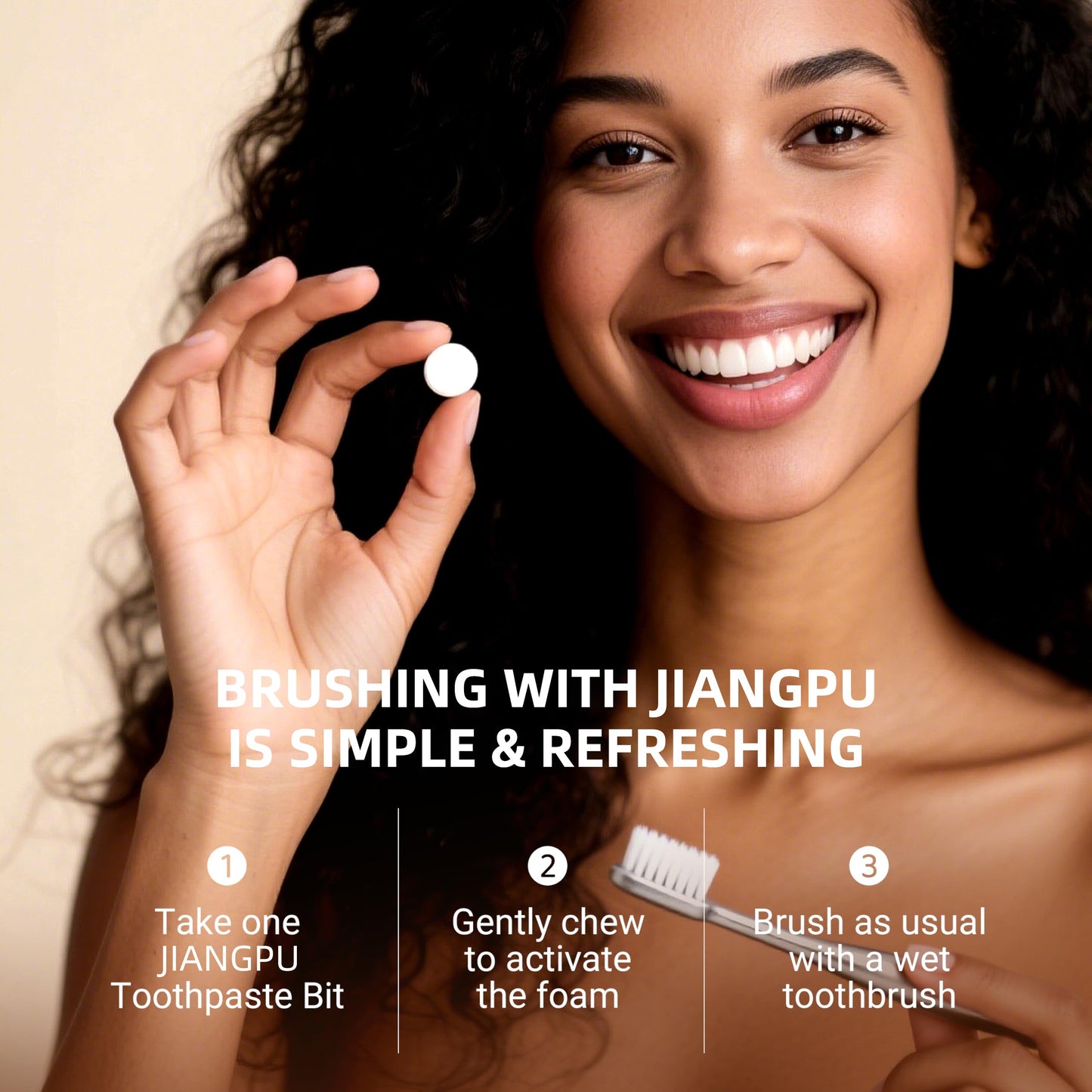 Nano Solid Toothpaste Tablets