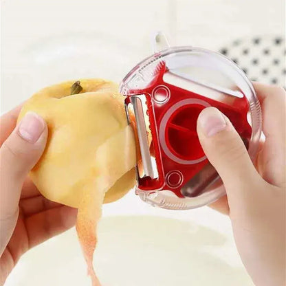 3 in 1 Rotary Round Vegetable Fruit Peeler Cutter