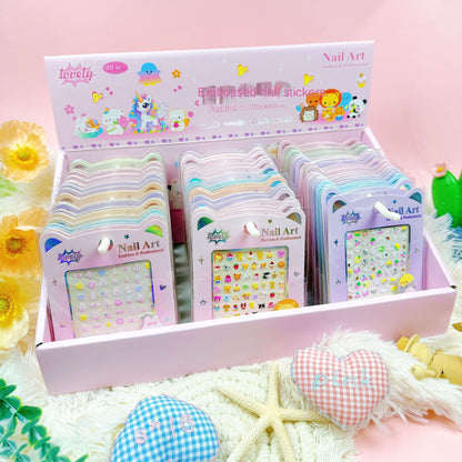 3D Nail Decoration Stickers Children's