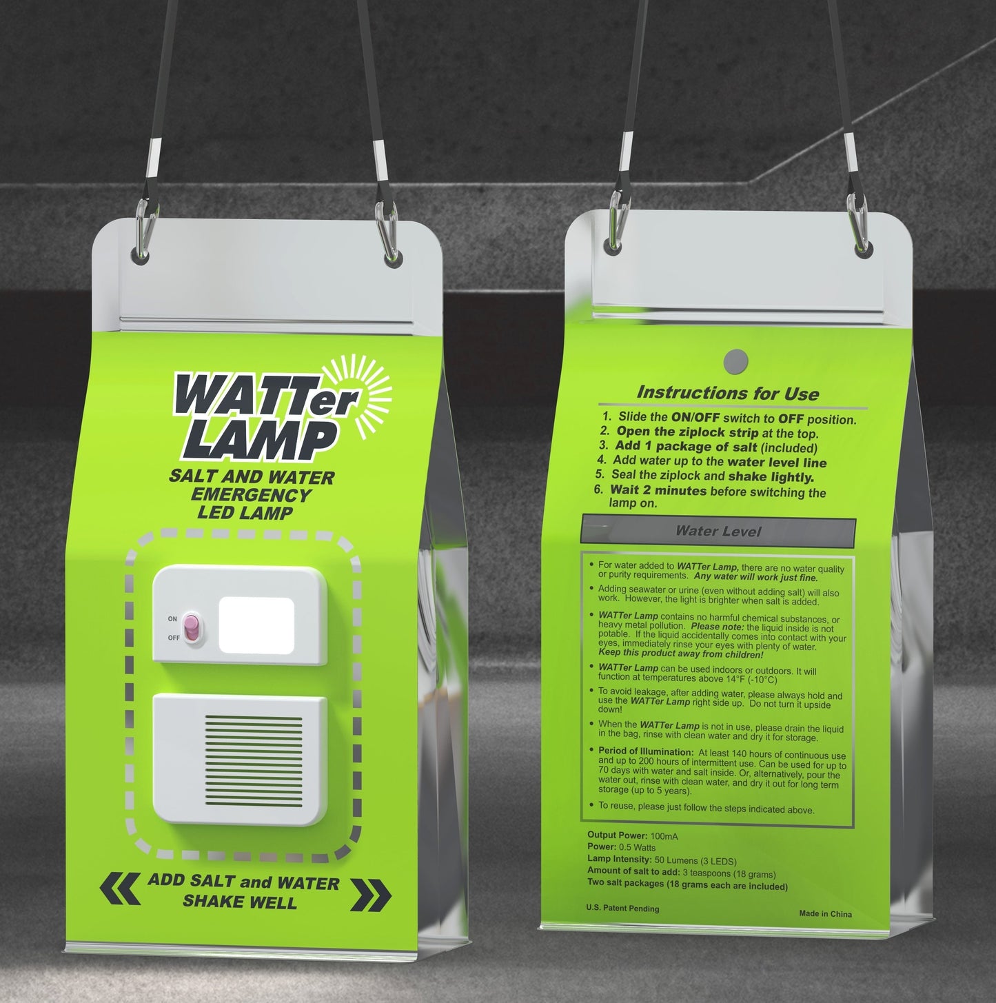 Salt Water Lantern Lamp