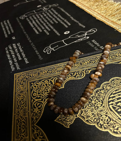 Step By Step - Visual Padded Prayer Mat for Learning Salah