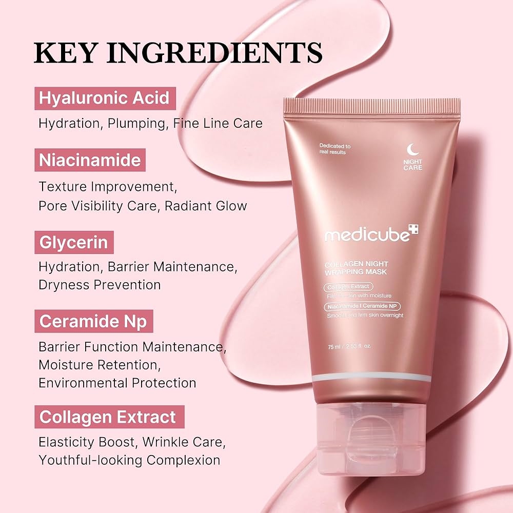 Medicube - Collagen Night Wrapping Mask 75ml ( IMPORTED )