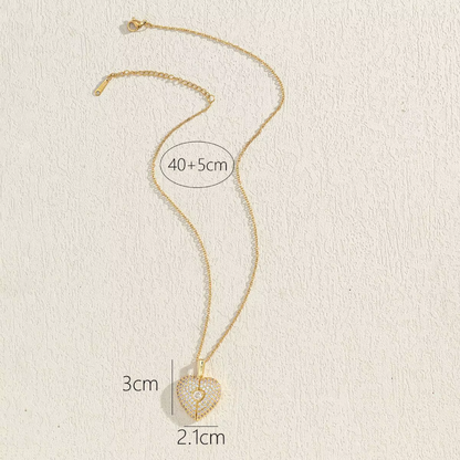 Love Open and Close Creative Necklace