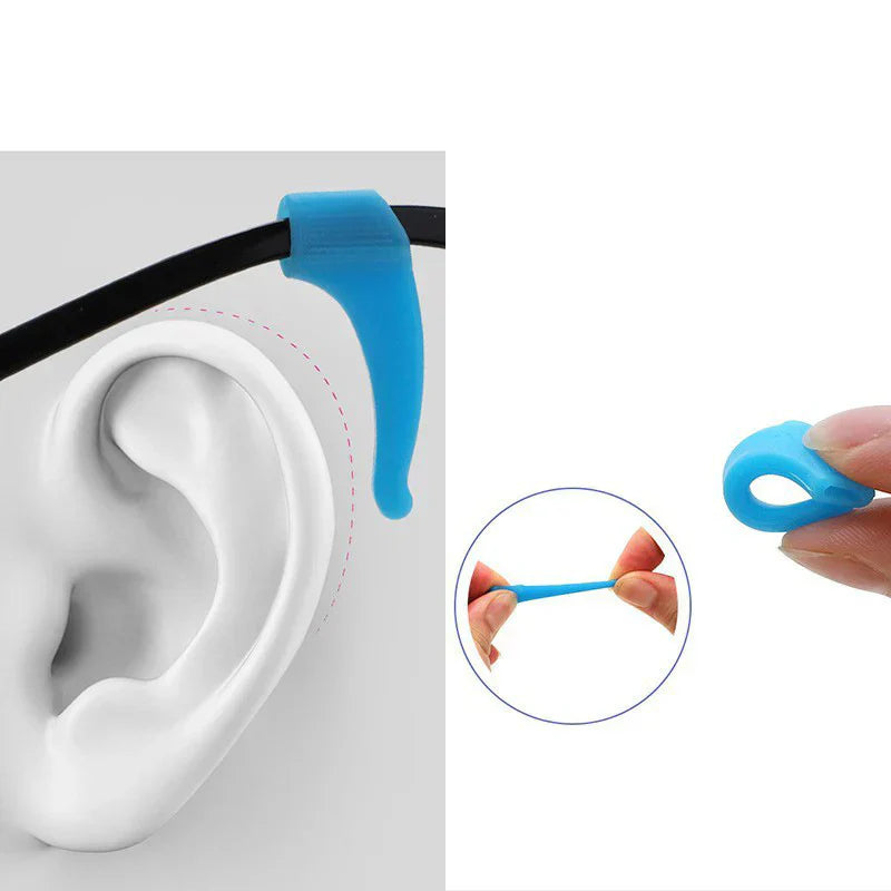 Silicone Anti Slip Ear Hooks For Glasses