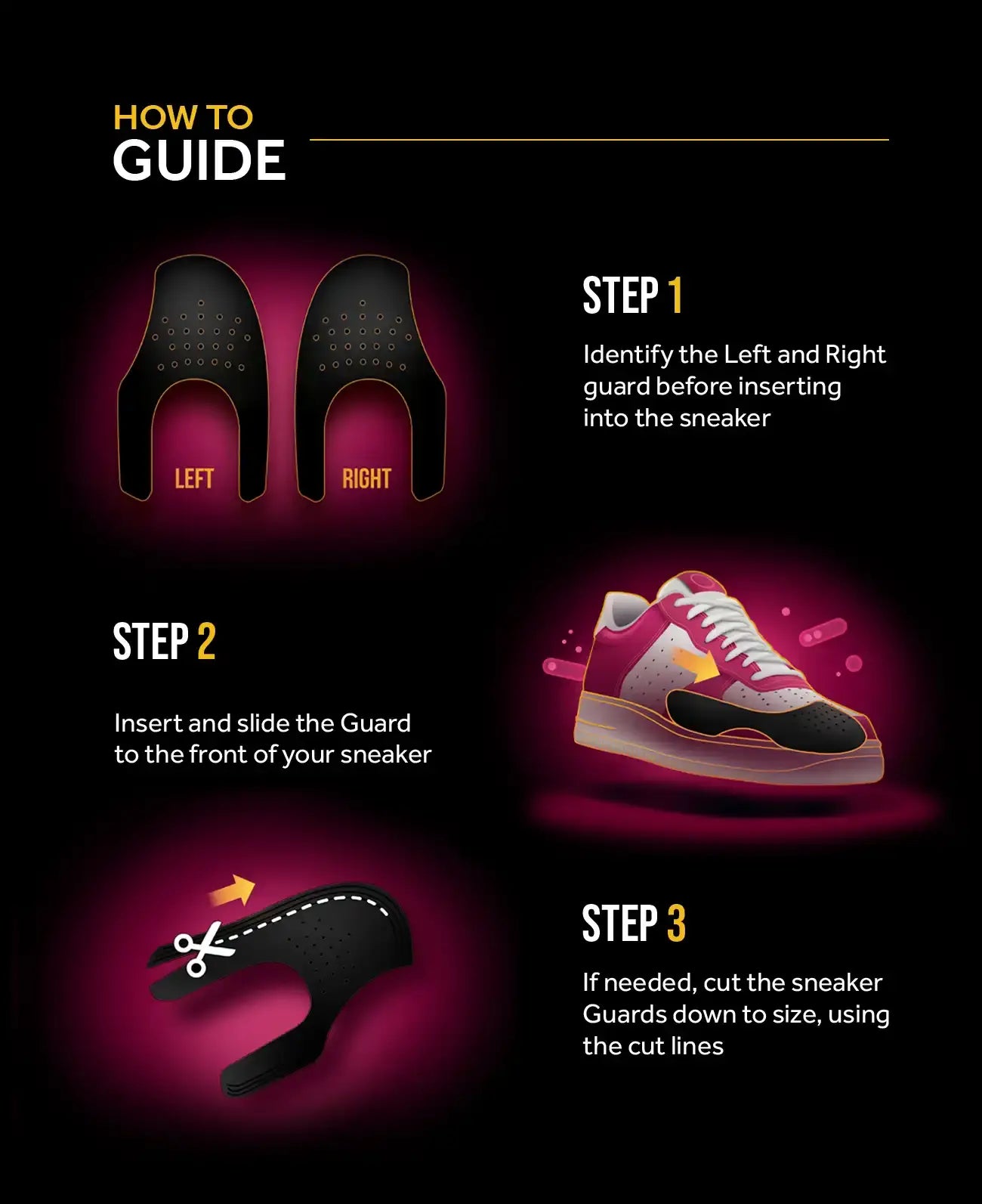 Sneaker Guards- Pair