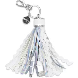 Tassel Keychain Charging Cable