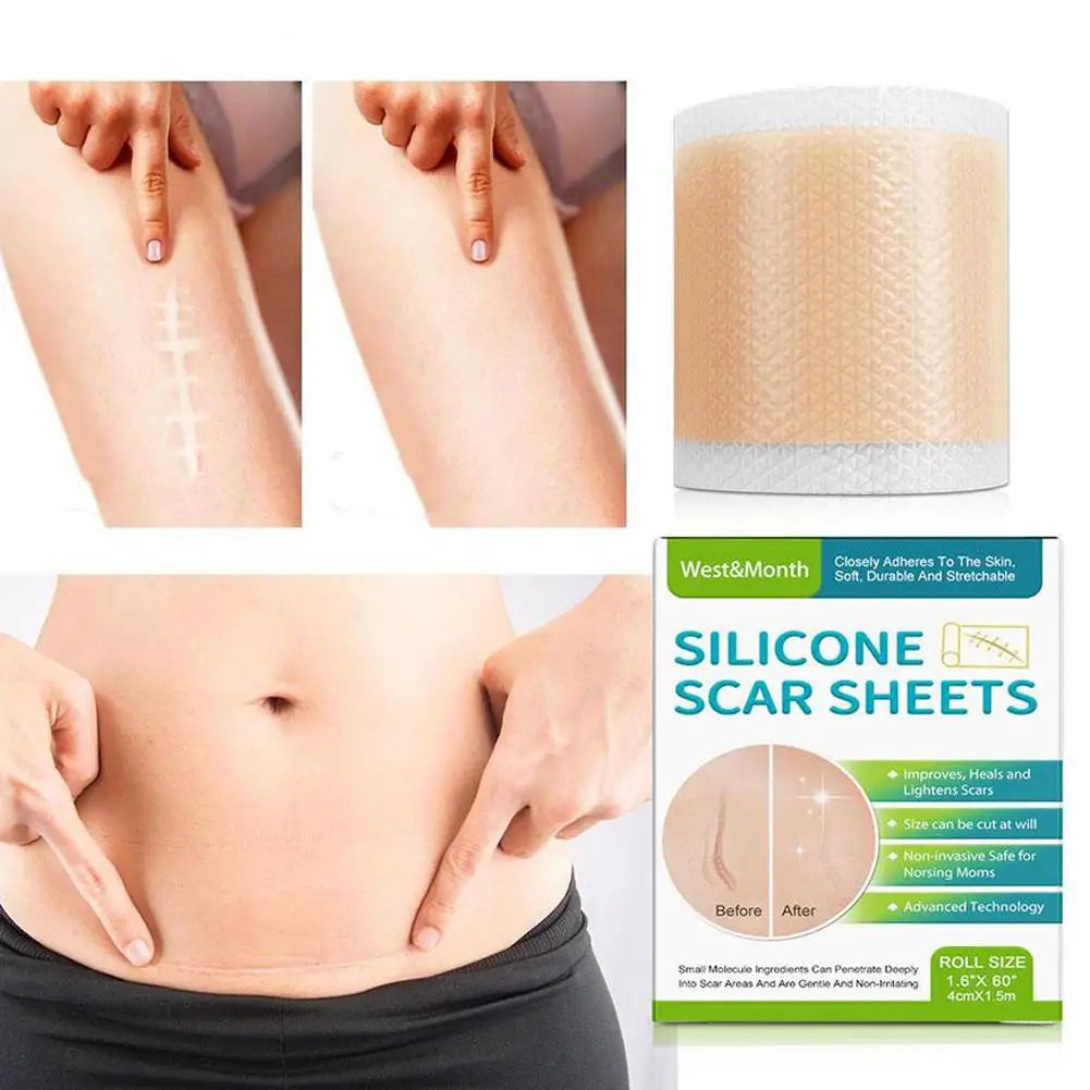 Silicone Scar Medical Skin Care & Pimples Removel Tape