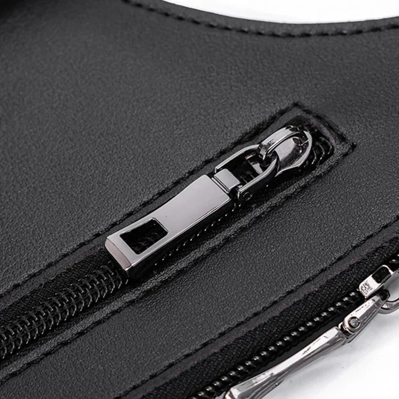 Adjustable Medieval Leather Harness Holster Bag