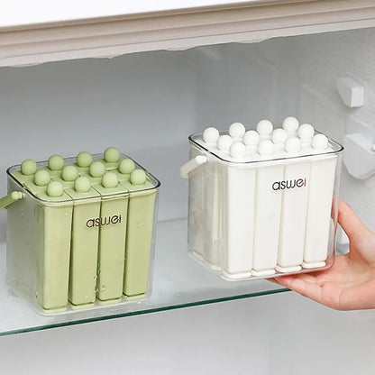 Silicone Popsicle Mold with Lid