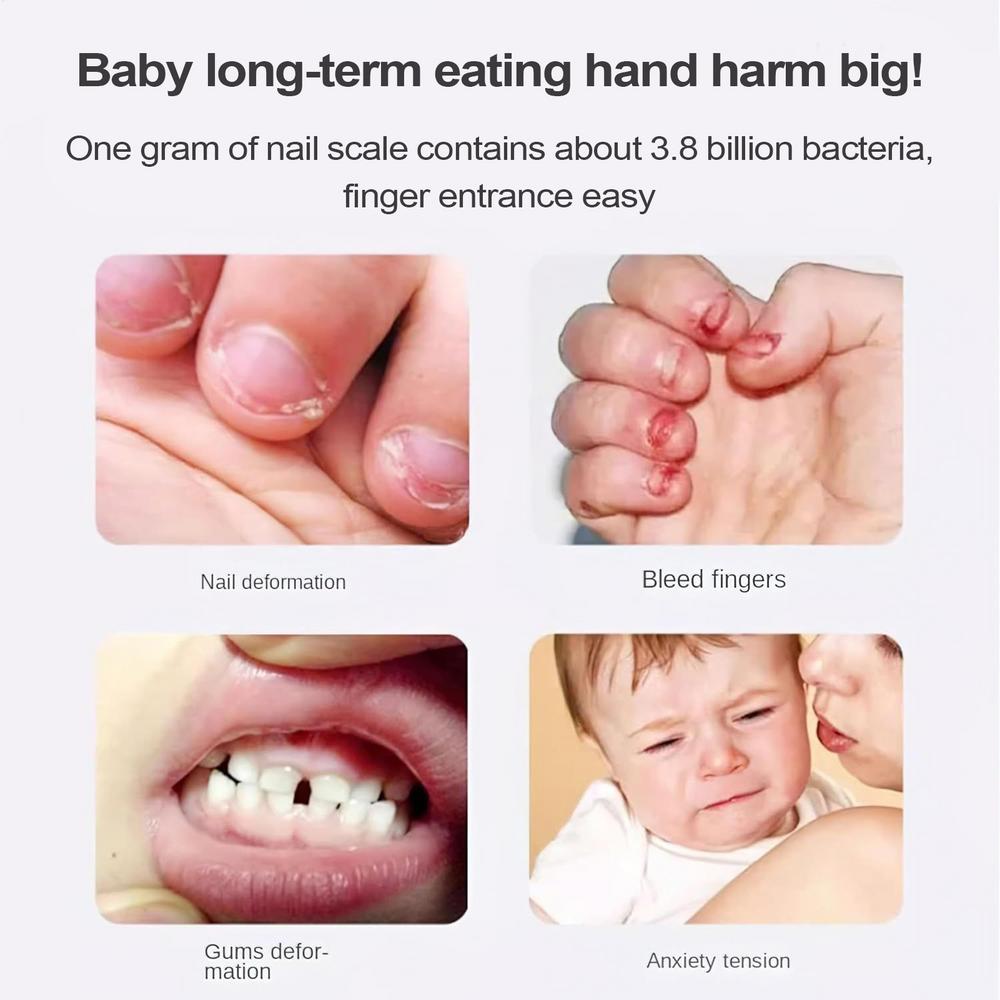 Silicone Finger Sucking Stopper Glove For Baby