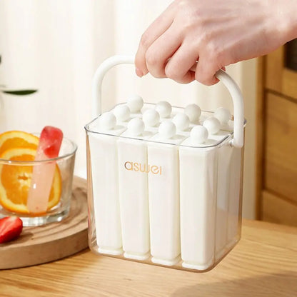 Silicone Popsicle Mold with Lid