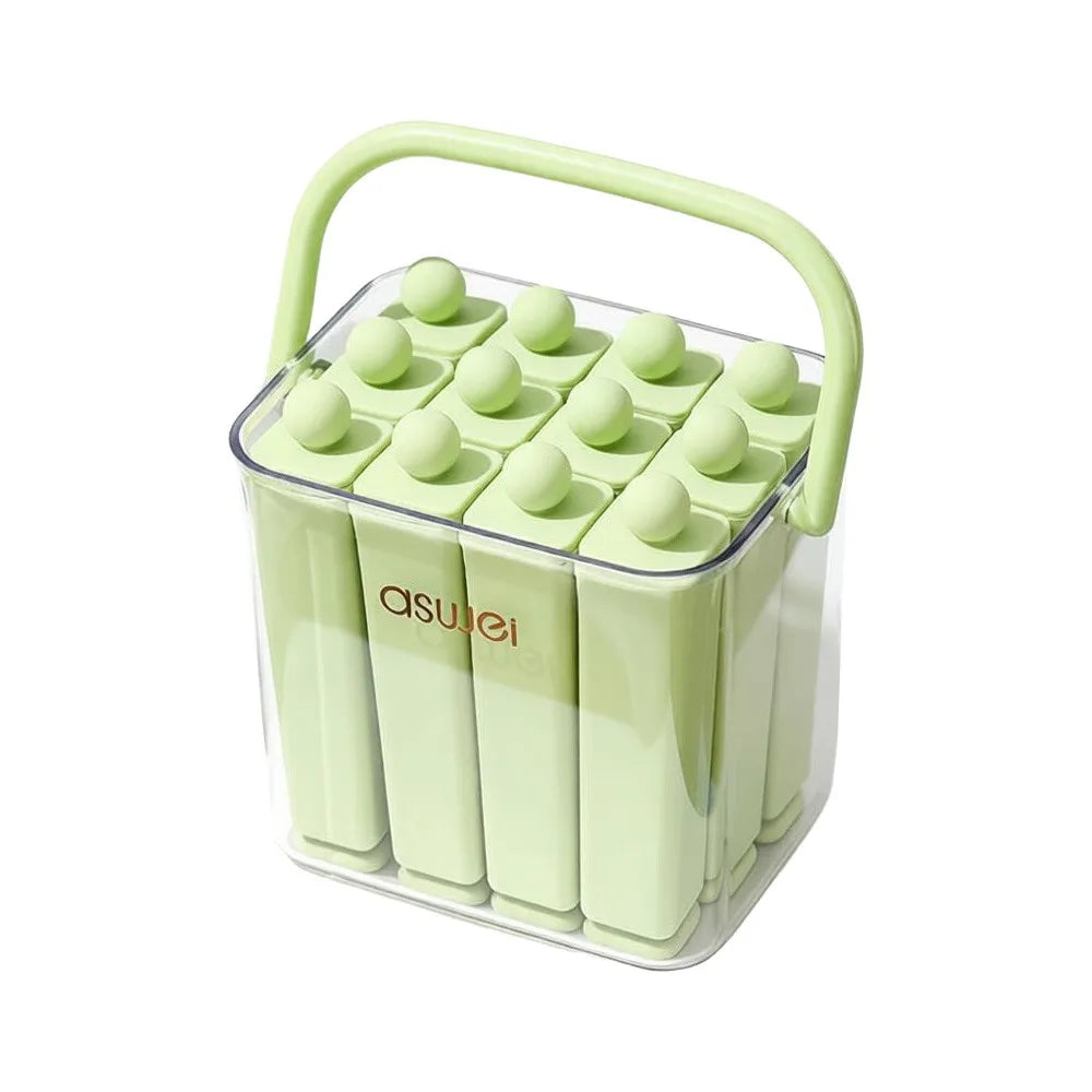 Silicone Popsicle Mold with Lid