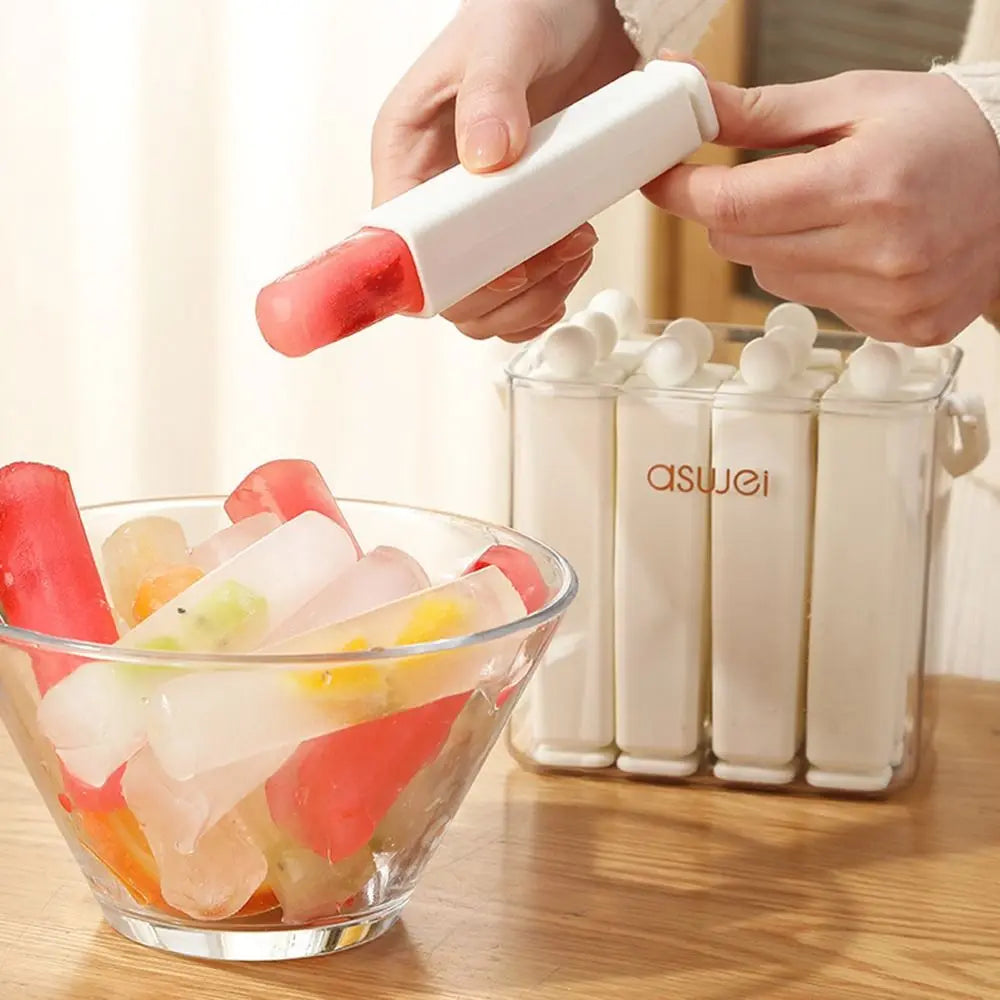 Silicone Popsicle Mold with Lid