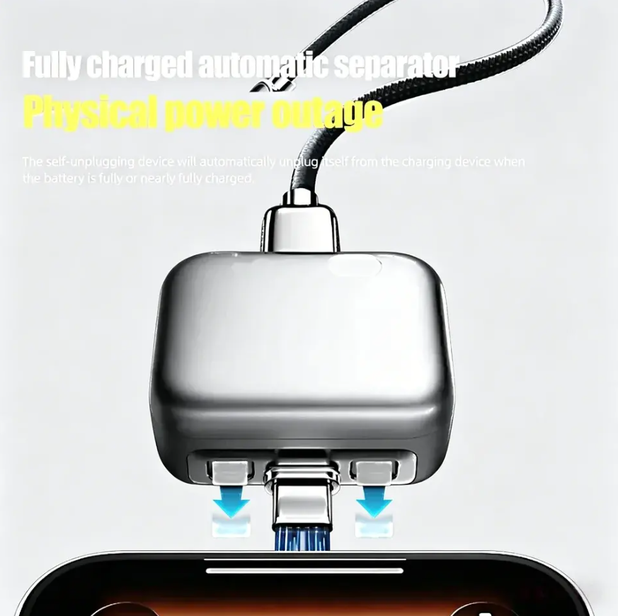 Universal Self-Cut Adapter For Overcharge Prevention