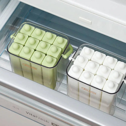 Silicone Popsicle Mold with Lid