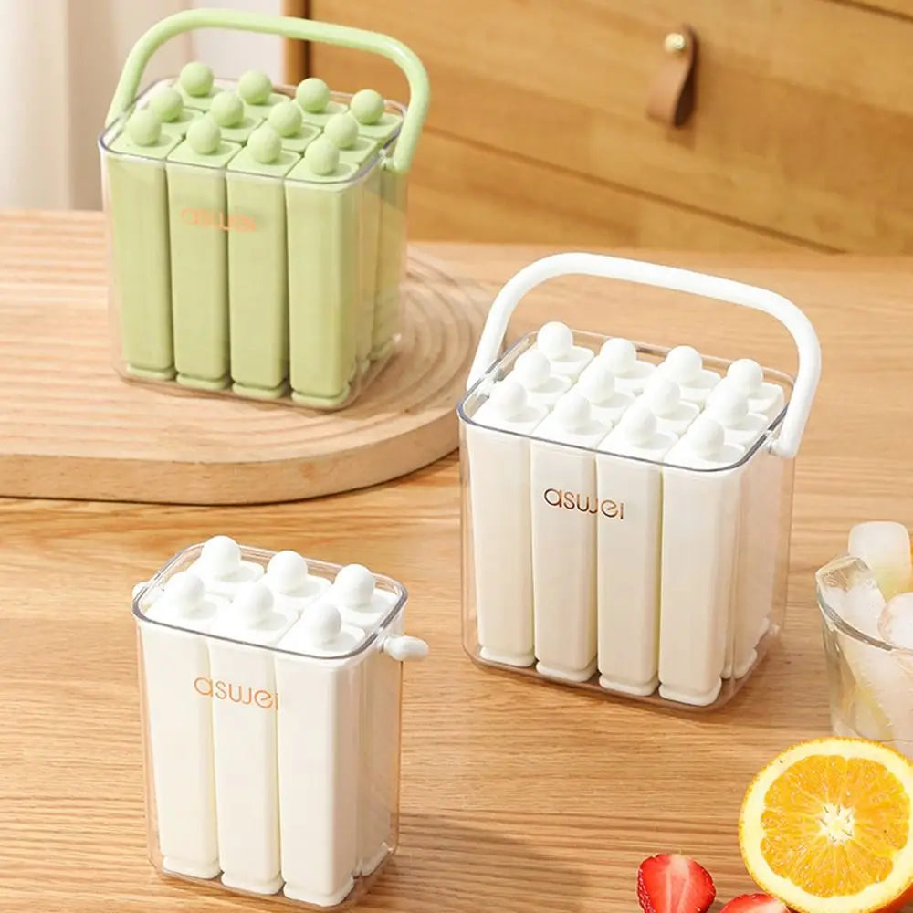 Silicone Popsicle Mold with Lid