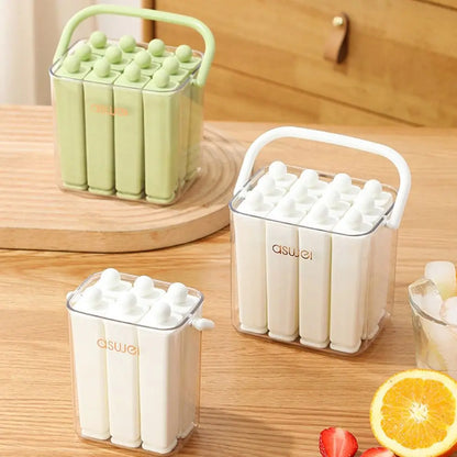 Silicone Popsicle Mold with Lid