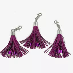 Tassel Keychain Charging Cable